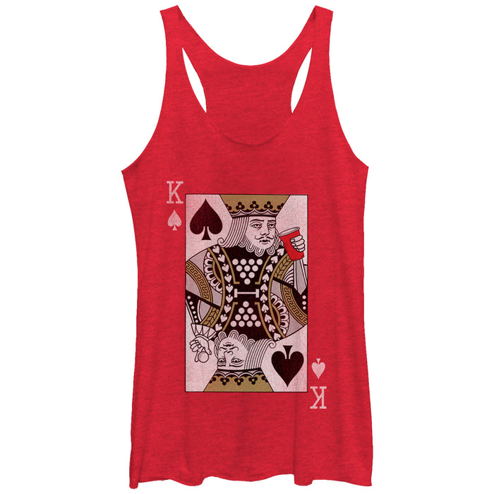 fifth sun Women's Lost Gods King of Pong Racerback Tank Top