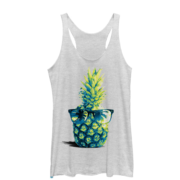 fifth sun Women's Lost Gods Pineapple Sunglasses Racerback Tank Top