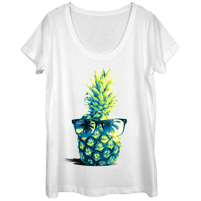 fifth sun Women's Lost Gods Pineapple Sunglasses Scoop Neck