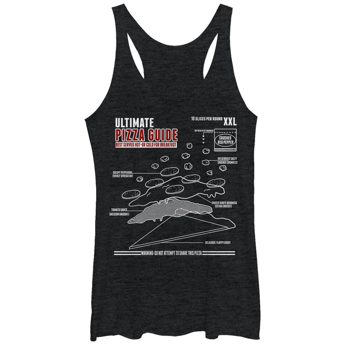 fifth sun Women's Lost Gods Pizza Guide Racerback Tank Top