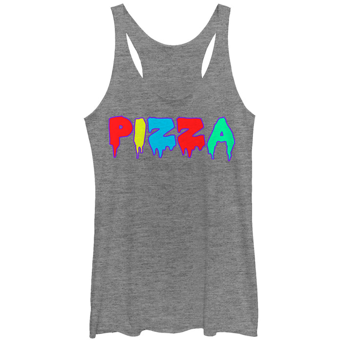 fifth sun Women's Lost Gods Pizza Racerback Tank Top