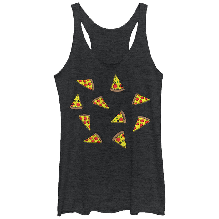 fifth sun Women's Lost Gods Pizza Storm Racerback Tank Top