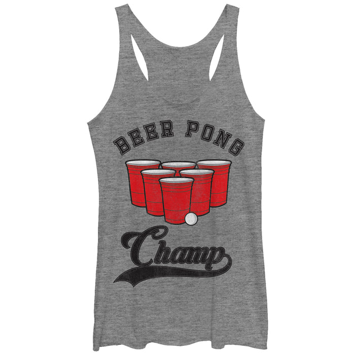 fifth sun Women's Lost Gods Pong Champ Racerback Tank Top