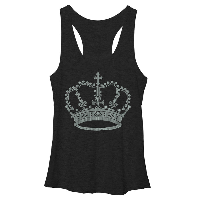 fifth sun Women's Lost Gods Royal Stitch Print Racerback Tank Top