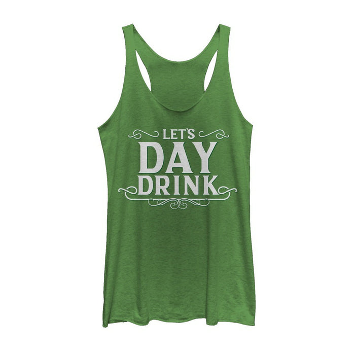fifth sun Women's Lost Gods St. Patrick's Day Drink Racerback Tank Top
