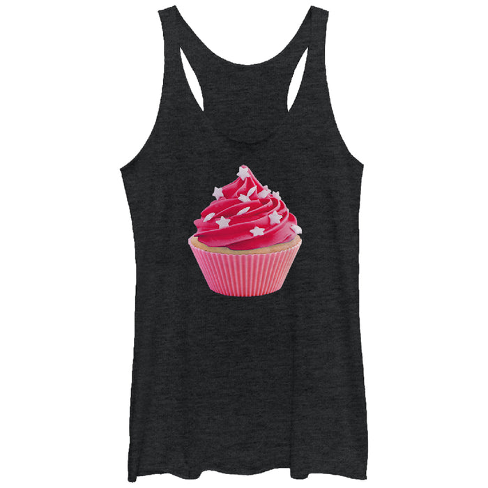 fifth sun Women's Lost Gods Star Sprinkle Cupcake Racerback Tank Top