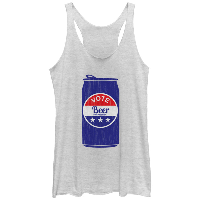 fifth sun Women's Lost Gods Vote for President Racerback Tank Top