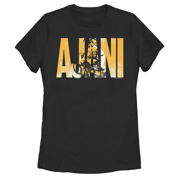 fifth sun Women's Magic: The Gathering Ajanimane Text T-Shirt