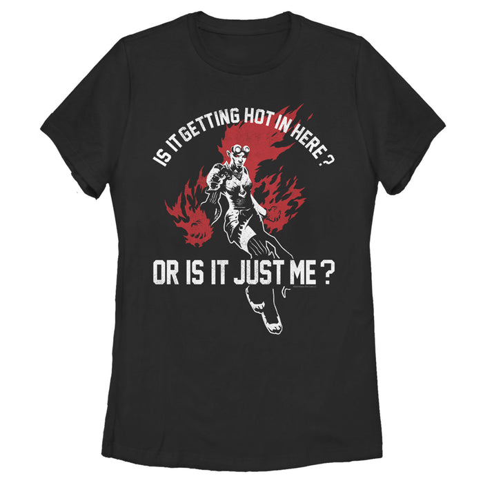 fifth sun Women's Magic: The Gathering Chandra Hot in Here T-Shirt