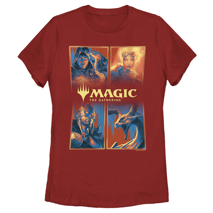 fifth sun Women's Magic: The Gathering Character Panels T-Shirt