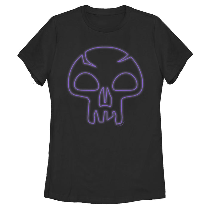 fifth sun Women's Magic: The Gathering Mana Skull Outline T-Shirt