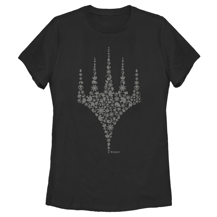 fifth sun Women's Magic: The Gathering Planeswalker Emblem T-Shirt