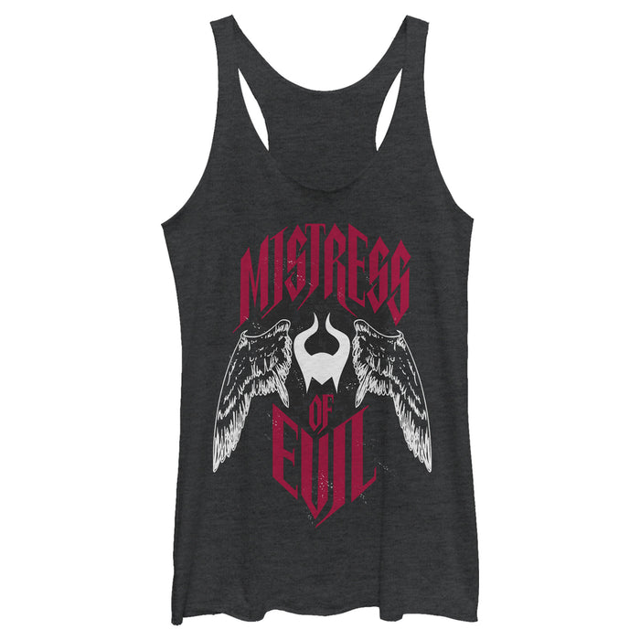 fifth sun Women's Maleficent: Mistress of All Evil Winged Evil Racerback Tank Top