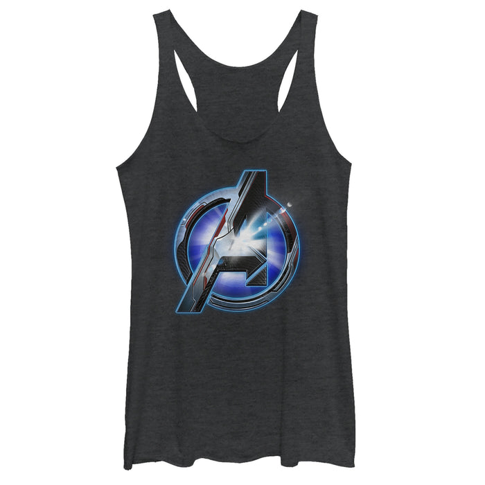 fifth sun Women's Marvel Avengers: Endgame Arc Reactor Logo Racerback Tank Top