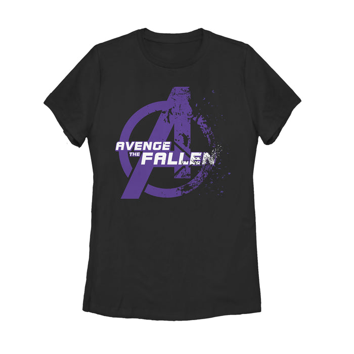 fifth sun Women's Marvel Avengers: Endgame Avenge Fallen Dust T-Shirt