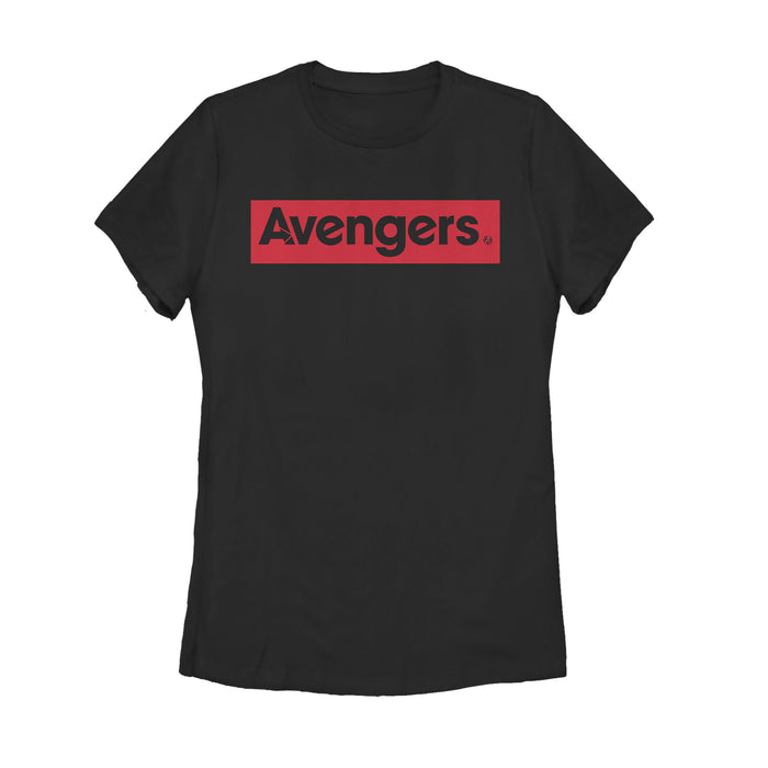 fifth sun Women's Marvel Avengers: Endgame Bold Avenger Title T-Shirt