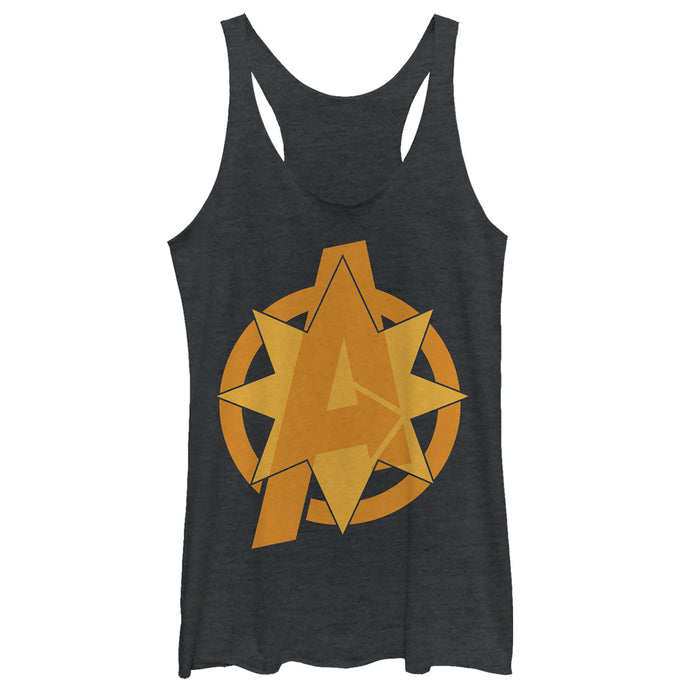 fifth sun Women's Marvel Avengers: Endgame Comic Star Logo Racerback Tank Top