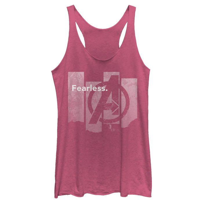 fifth sun Women's Marvel Avengers: Endgame Fearless Column Racerback Tank Top