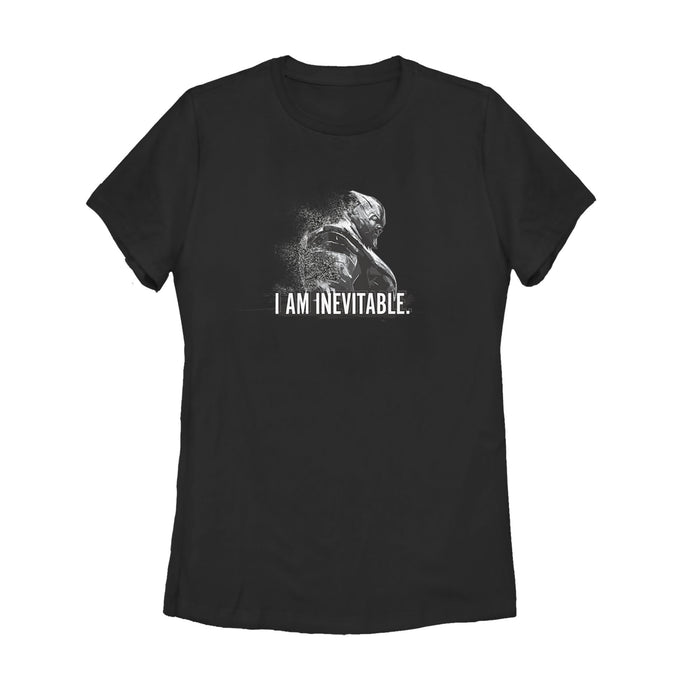 fifth sun Women's Marvel Avengers: Endgame Inevitable Thanos T-Shirt