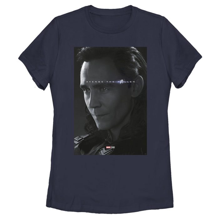 Fifth Sun Women's Marvel Avengers: Endgame Loki Poster T-Shirt