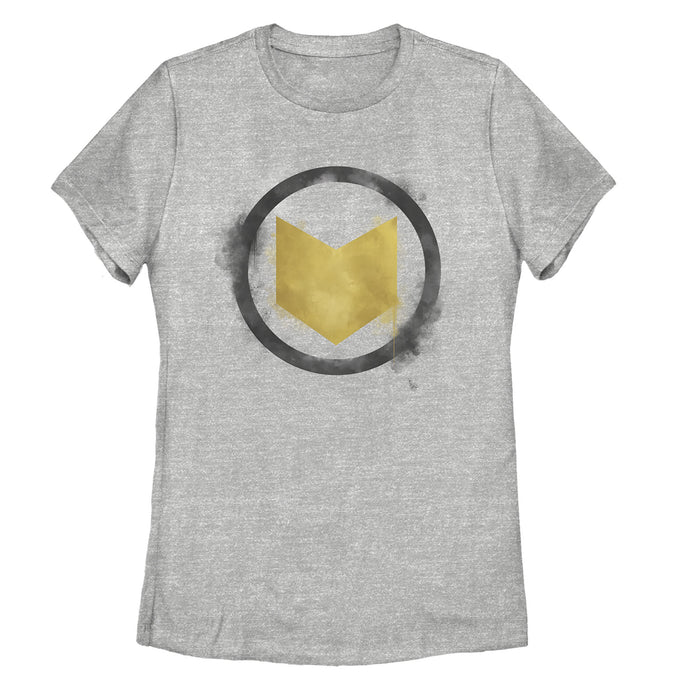 fifth sun Women's Marvel Avengers: Endgame Smudged Hawkeye T-Shirt