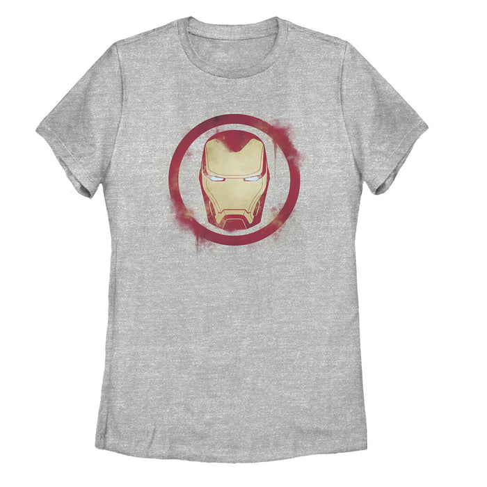 fifth sun Women's Marvel Avengers: Endgame Smudged Iron Man T-Shirt