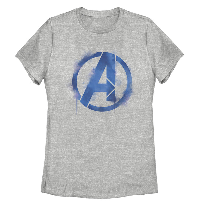 fifth sun Women's Marvel Avengers: Endgame Smudged Logo T-Shirt