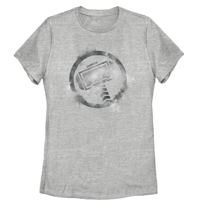fifth sun Women's Marvel Avengers: Endgame Smudged Thor T-Shirt