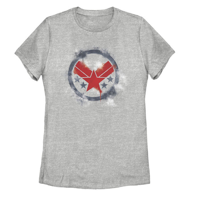 fifth sun Women's Marvel Avengers: Endgame Smudged War Machine T-Shirt