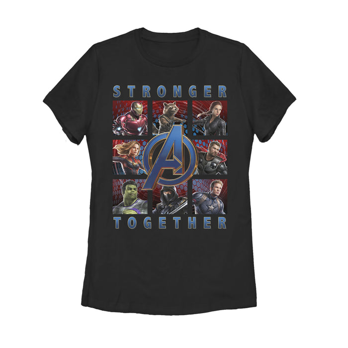 fifth sun Women's Marvel Avengers: Endgame Stronger Together T-Shirt