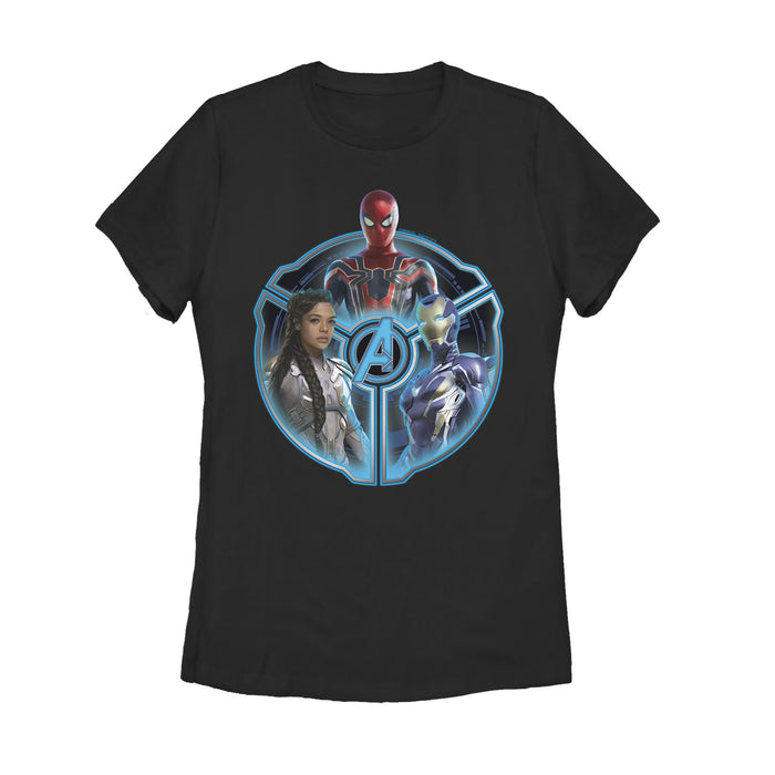 fifth sun Women's Marvel Avengers: Endgame Trio T-Shirt