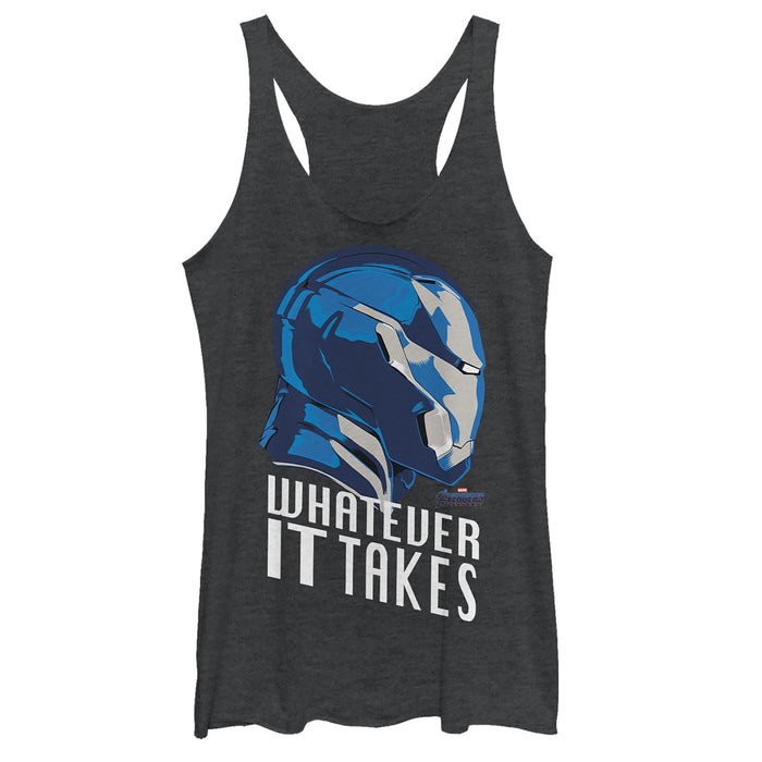 fifth sun Women's Marvel Avengers: Endgame Whatever It Takes Stark Profile Racerback Tank Top