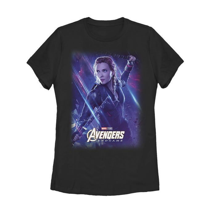 fifth sun Women's Marvel Avengers: Endgame Widow Streaks T-Shirt