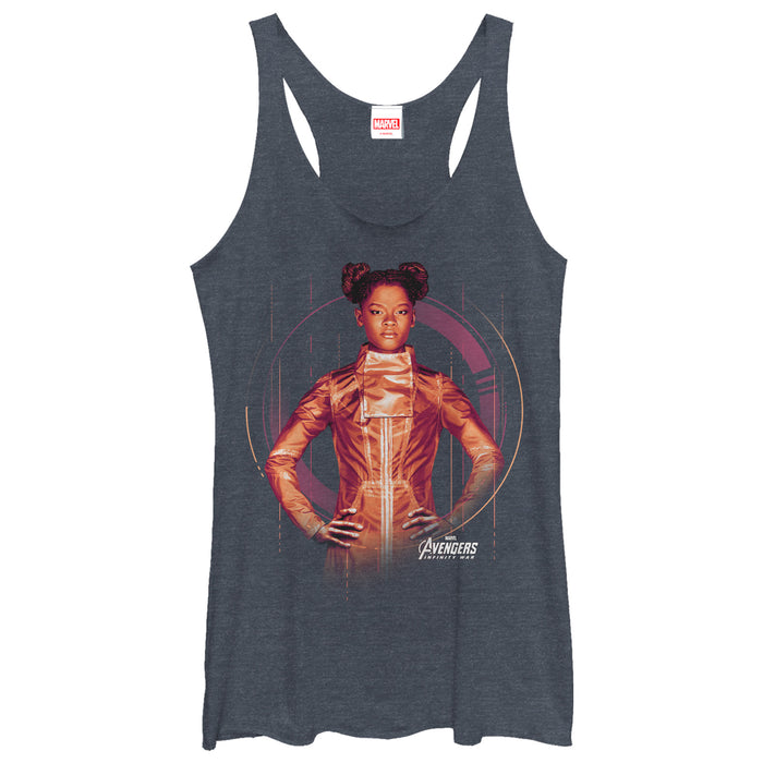 fifth sun Women's Marvel Avengers: Infinity War Shuri Tech Racerback Tank Top