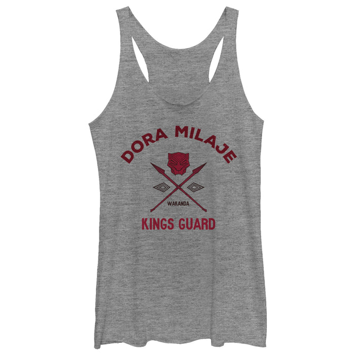 fifth sun Women's Marvel Black Panther 2018 Dora Milaje King's Guard Racerback Tank Top