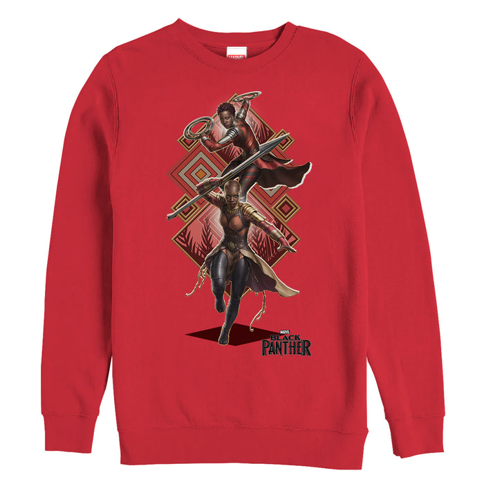 fifth sun Women's Marvel Black Panther 2018 Special Forces Sweatshirt