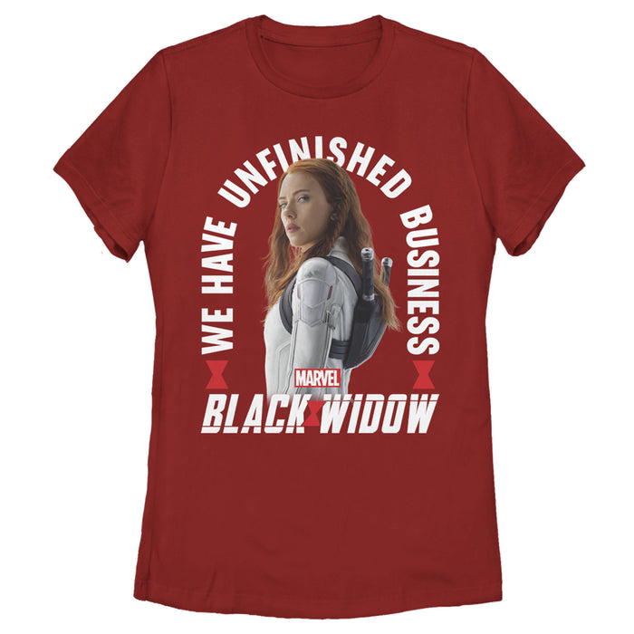 fifth sun Women's Marvel Black Widow Business T-Shirt