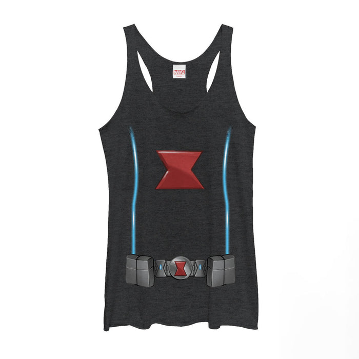 fifth sun Women's Marvel Black Widow Costume Racerback Tank Top