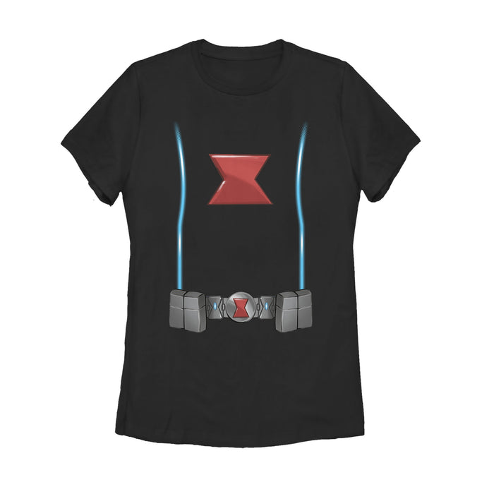 fifth sun Women's Marvel Black Widow Costume T-Shirt