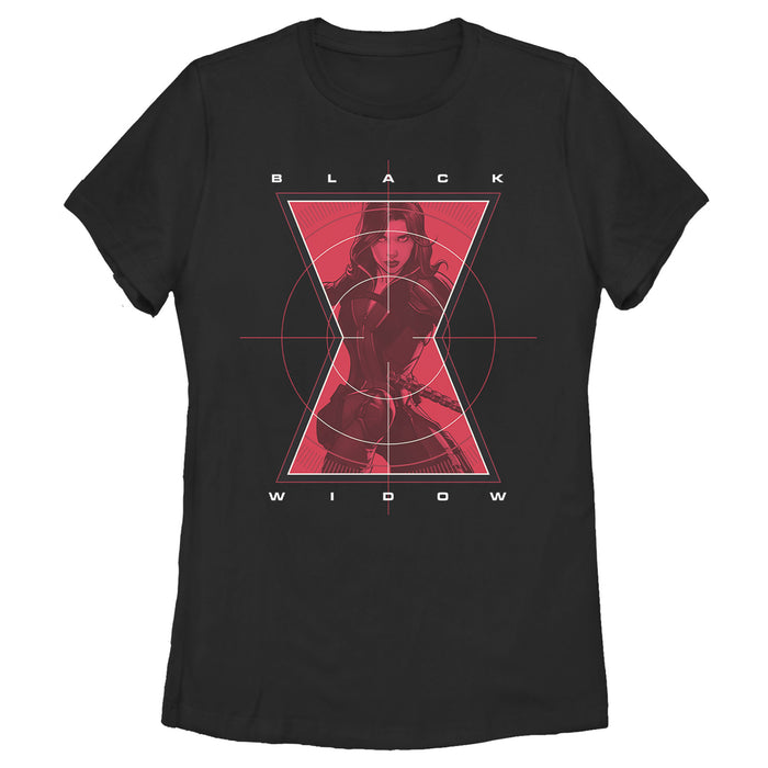 fifth sun Women's Marvel Black Widow Hero Target T-Shirt