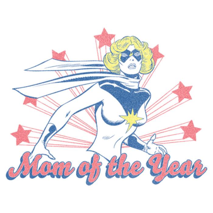 Fifth Sun Women's Marvel Captain Marvel Mom Of The Year T-Shirt