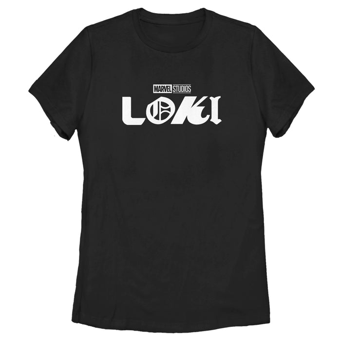 fifth sun Women's Marvel Color Block Loki Logo T-Shirt