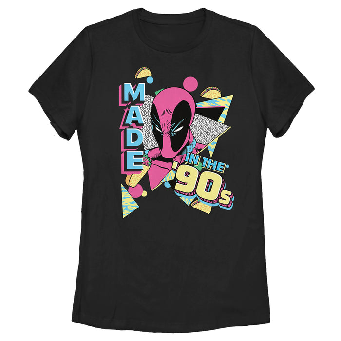fifth sun Women's Marvel: Deadpool Made in the 90’s T-Shirt