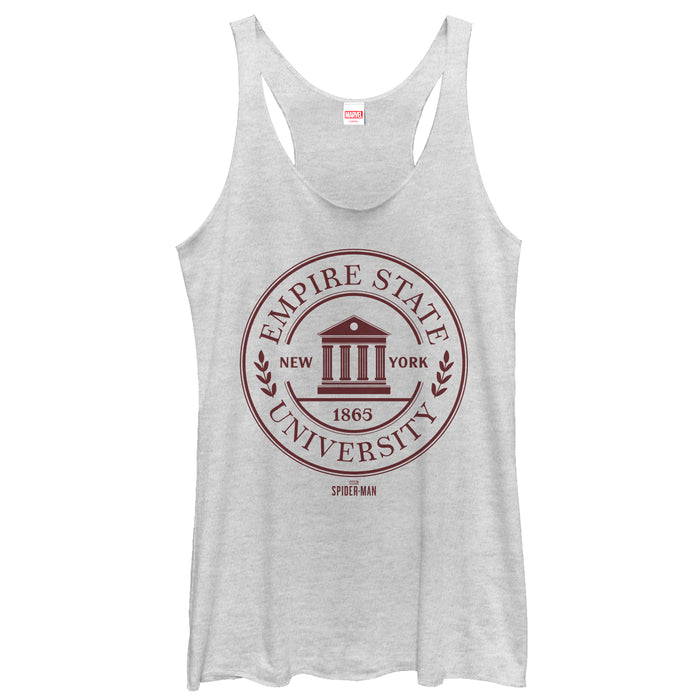 fifth sun Women's Marvel Gamerverse Spider-Man Empire State Racerback Tank Top
