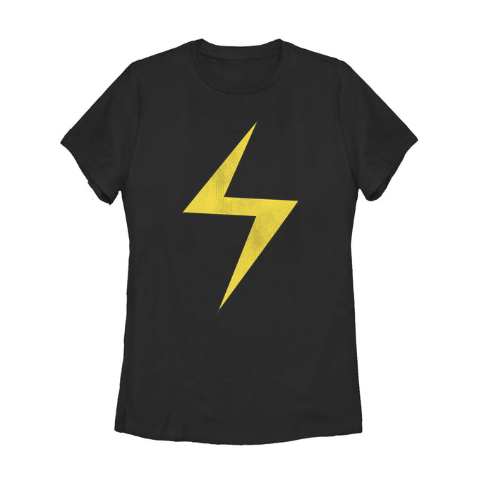 fifth sun Women's Marvel Lightning Bolt Ms. Marvel T-Shirt