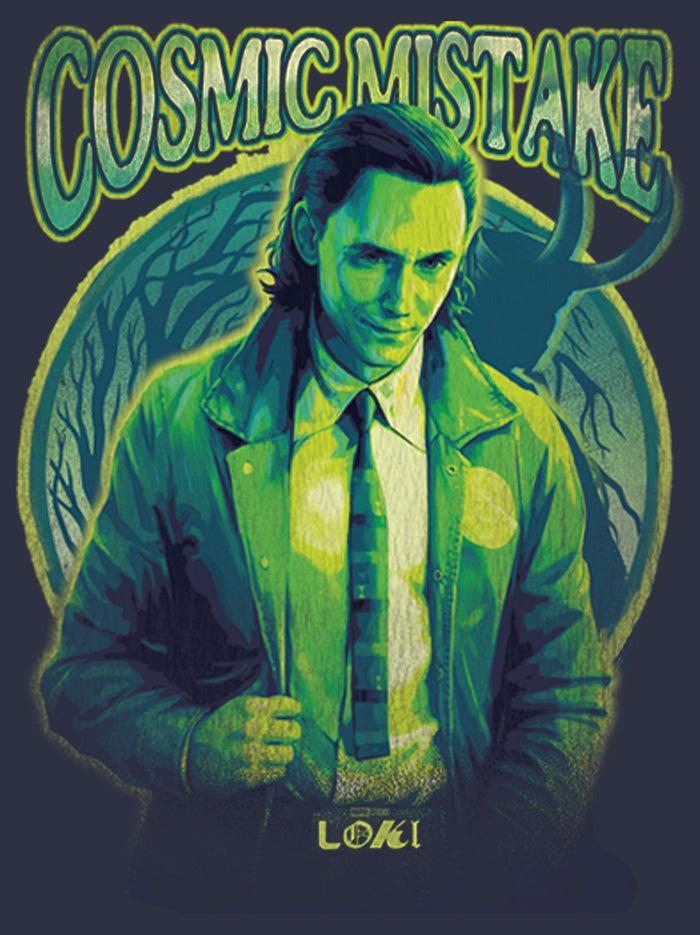 Fifth Sun Women's Marvel Loki Cosmic Mistake T-Shirt