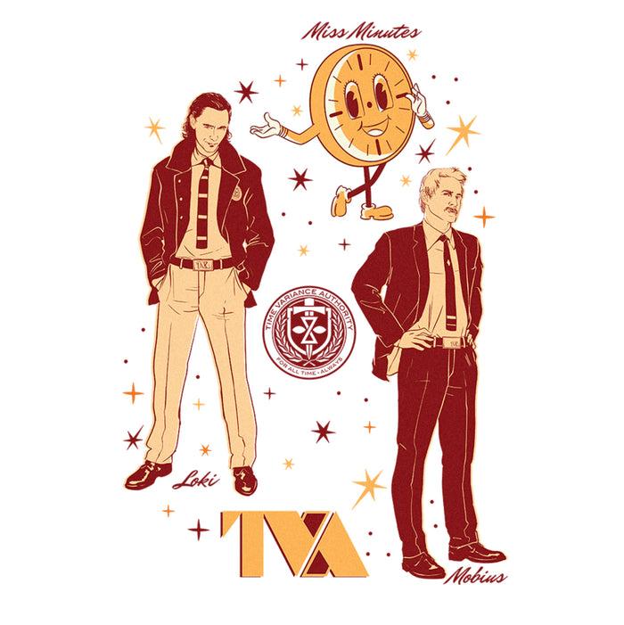 Fifth Sun Women's Marvel Loki Retro Characters T-Shirt