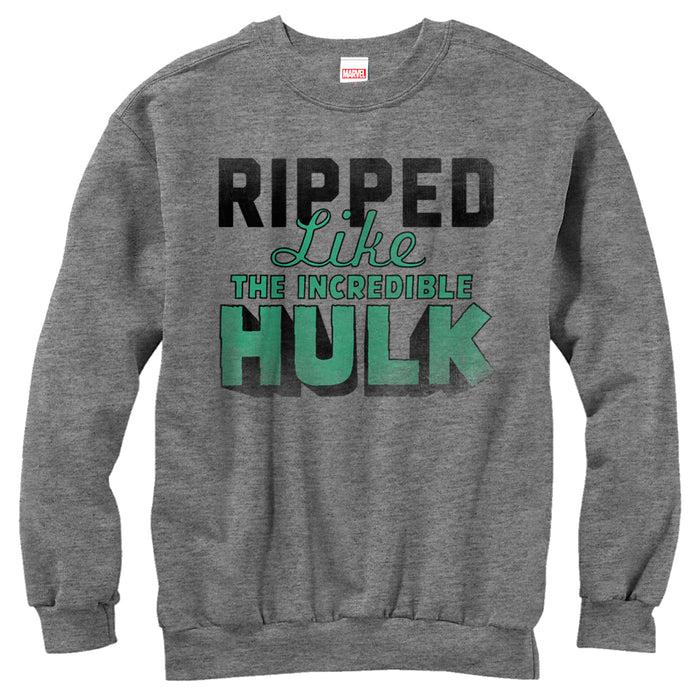 fifth sun Women's Marvel Ripped Like the Hulk Sweatshirt