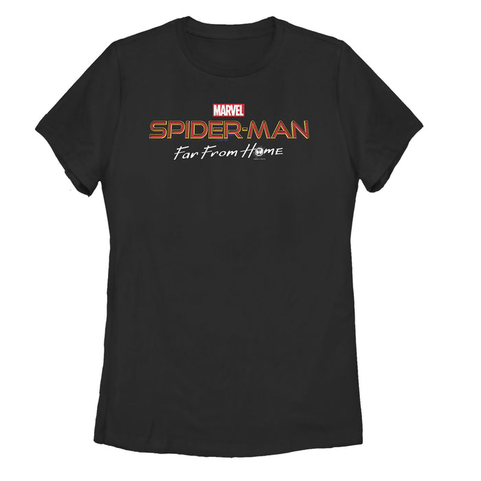 fifth sun Women's Marvel Spider-Man: Far From Home Classic Logo T-Shirt