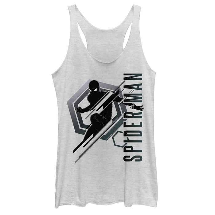 fifth sun Women's Marvel Spider-Man: Far From Home Darkness Racerback Tank Top